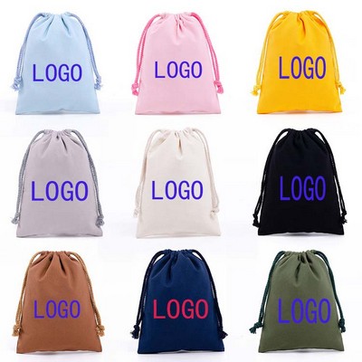 Drawstring eco-friendly storage bag