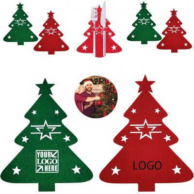 Christmas Felt Flatware Holder 6pcs/pack