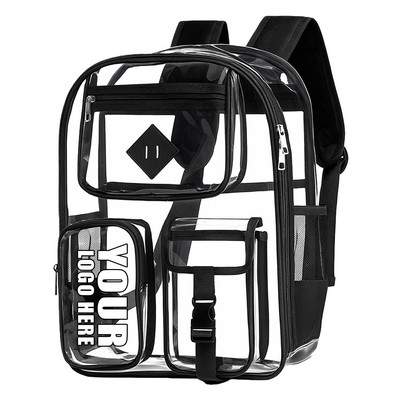Transparent PVC Backpack Multi-Functional Travel Bag