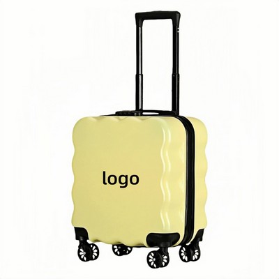 18" Kids Ride-On Suitcase with Silent Wheels and Cartoon Design