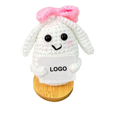 Drooping Ear Rabbit Animal Mood Crochet Doll