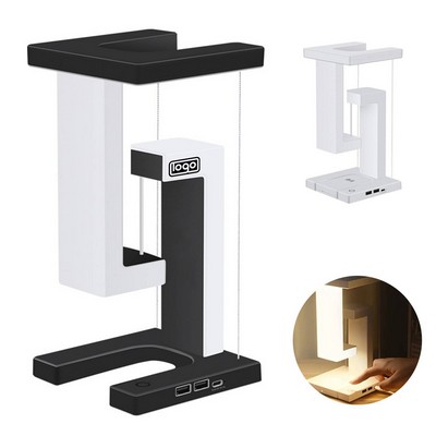 2" 1 Levitating Wireless Charger & Desk Lamp