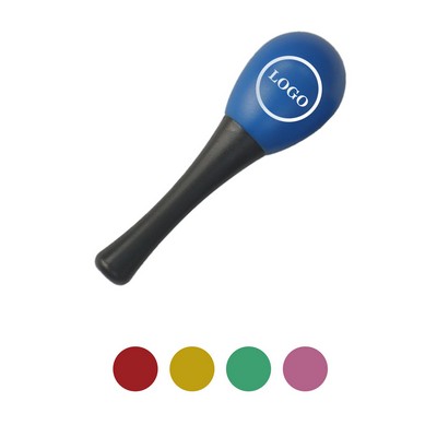 Plastic Maraca Sand-Filled Handheld Musical Shaker Instrument Rhythm Percussion Party Sound Toy