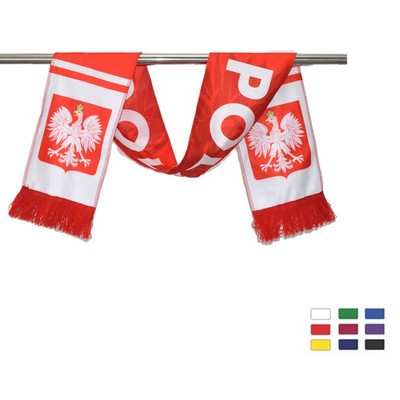 Double-Sided Stadium Soccer Scarf