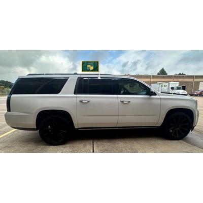 Custom Sublimated Car Flag w/ Premium Window Holder