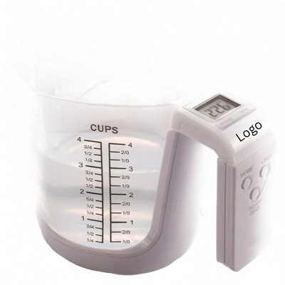 2-In-1 Digital Food-Grade Measuring Cup Scale