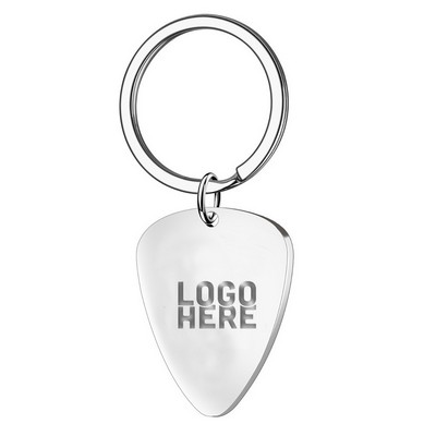 Guitar Pick Key Chain