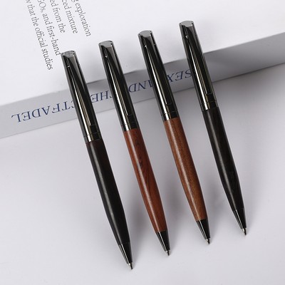 Wood & Metal Executive Ballpoint Pen