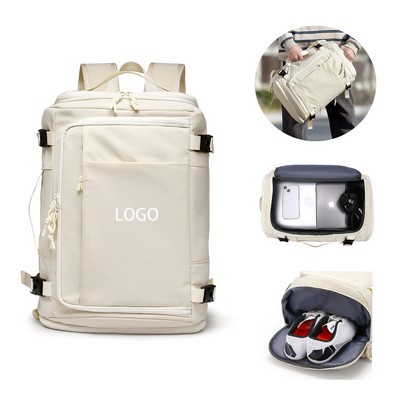 Laptop Backpack With Shoe Compartment