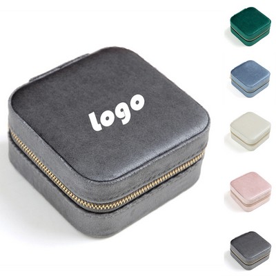 Luxurious Velvet Jewelry Coffer