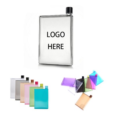 A5 Flat Plastic Water Cup