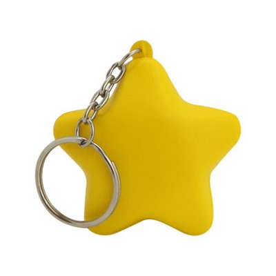 PU Foam Star Keychain