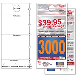 Premium Regular Style Custom Adver-Tag™ Dispatch Numbers