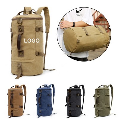 Vintage Canvas Convertible Travel Backpack
