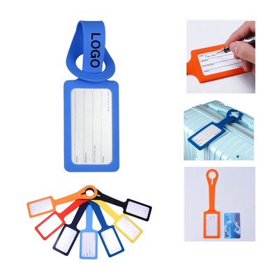 Durable Silicone Luggage Tags