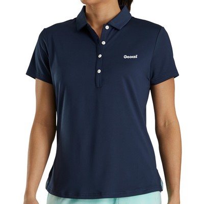 FootJoy Women's Solid Lisle Short Sleeve Shirt