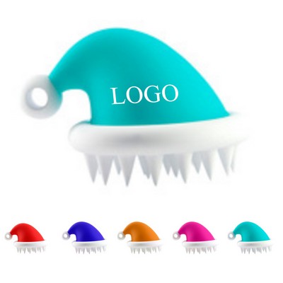 Christmas Hat Massage Brush