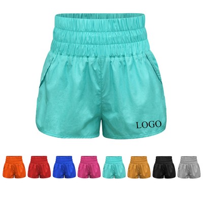 High Waist Quick Dry Workout Shorts