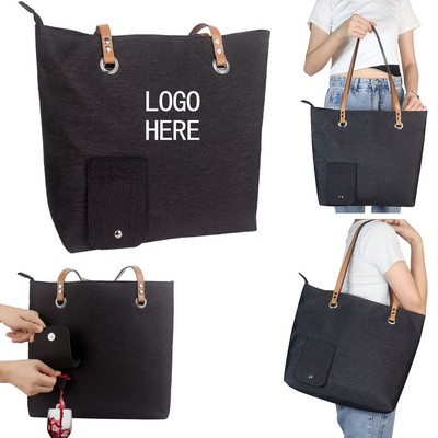 Premium Insulated Rapid-Chill Wine Tote With Removable Liner