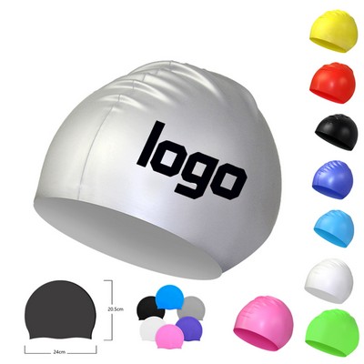 High Elasticity Unisex Silicone Swim Cap