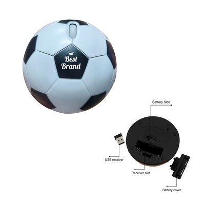 Soccer Wireless Mouse Promotion Gift