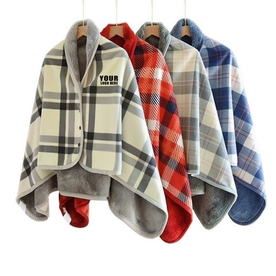 Multifunctional Shawl Blanket 39" W × 55" L