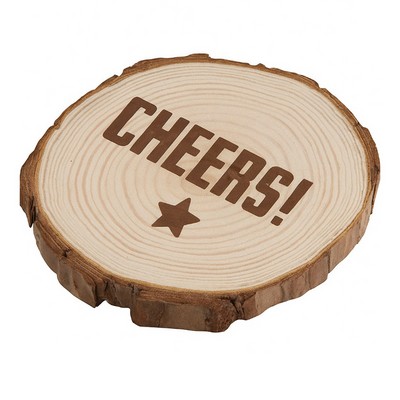 Natural Wooden Coaster