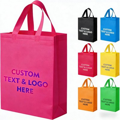 80Gsm Vertical Nonwoven Grocery Shopping Tote Bag