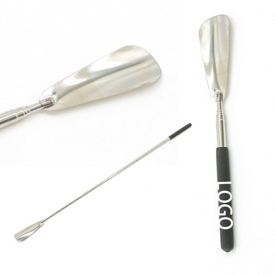 Telescoping Stainless Steel Shoe Horns