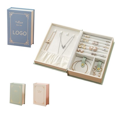 Vintage Book-Style Storage Box