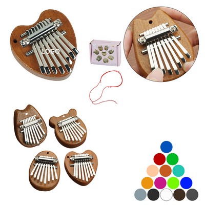 Mini 8 Key Thumb Piano Instruments