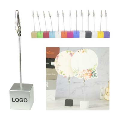 Memo Card Clip Holder