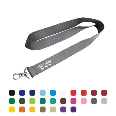 3/4" Nylon Lanyard w/ Lobster Claw