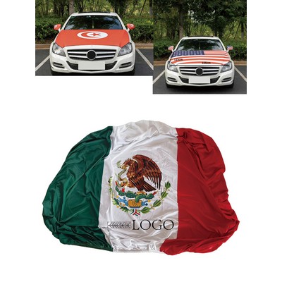 2026 World Cup Multi-Nation Car Hood Flag