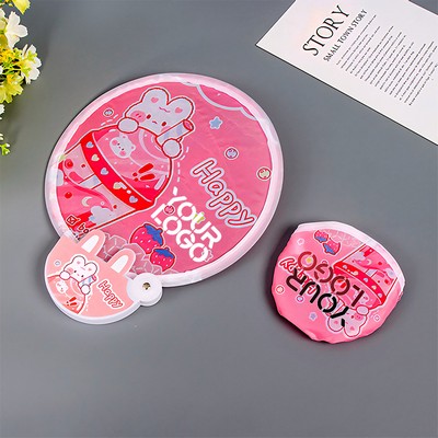 Frisbee Fan Folding Fan