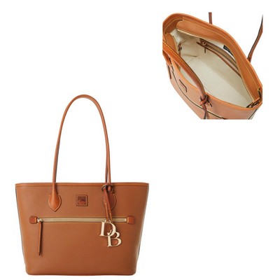 Dooney & Bourke Caramel Brown Pebble Grain Tote Bag