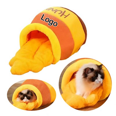 Honey Pot Cat Bed Memory Foam Pet Bed Furniture