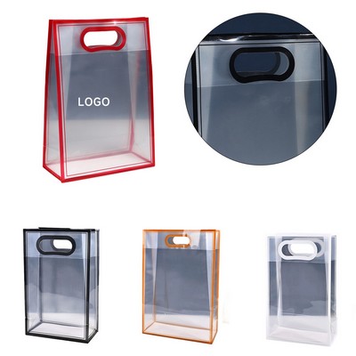 Clear PVC Large Shopping Bag