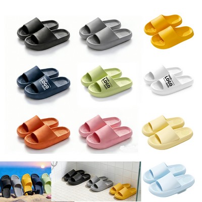 Custom Logo Pillow Slippers for MSmen and Men