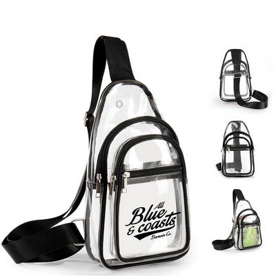 See-through PVC Sling Bag