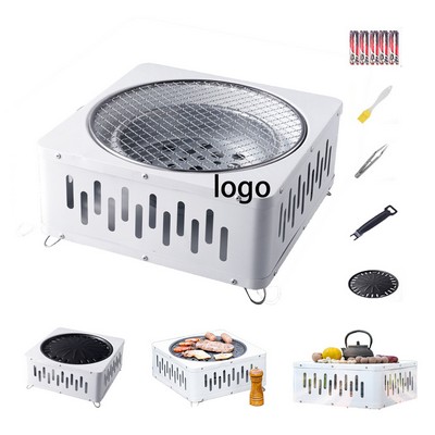 Portable Camping Charcoal Grill