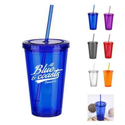 16oz Double Walled Acrylic Tumbler