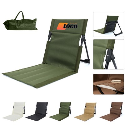 Folding Camping Chair With Backrest
