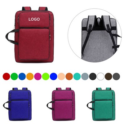 8K Artist Portfolio Carry Backpack Case Versatile Art Bags