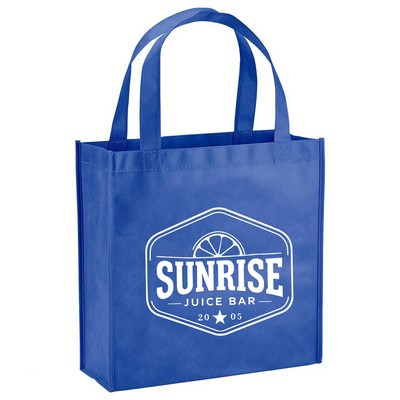 Non-Woven Spree Shopping Tote - 13" x 13" x 5"