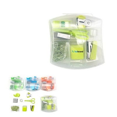 Clear Mini Office Supply Kit