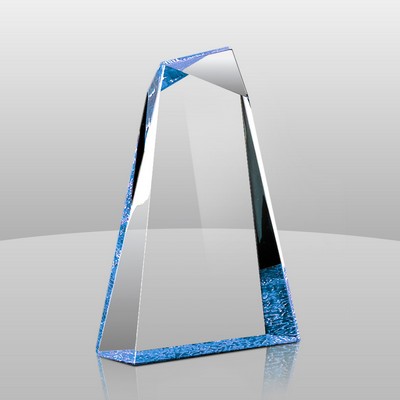 Color Etched Pinnacle Award III (9"x6"x1 1/4")
