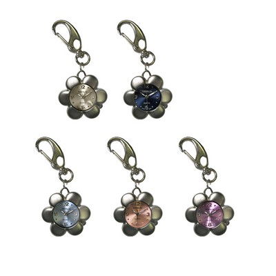 Flower Shape Key Chain Quartz Watch