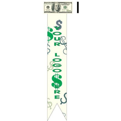 Hundred Dollar Bill Bookmark w/ Black Back