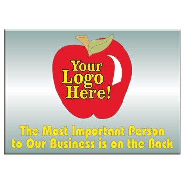 Apple Rectangle Photo Hand Mirror (2½"x3½")